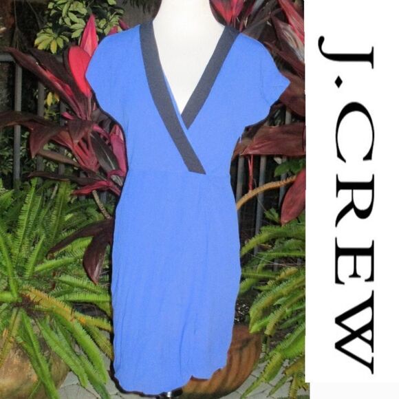 🍍3/$15🍍 J. Crew Surplice Dress - Picture 1 of 6